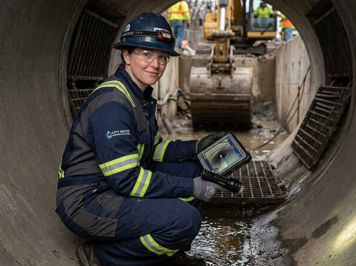 Sewer Line Inspection & Replacement in Rosenberg